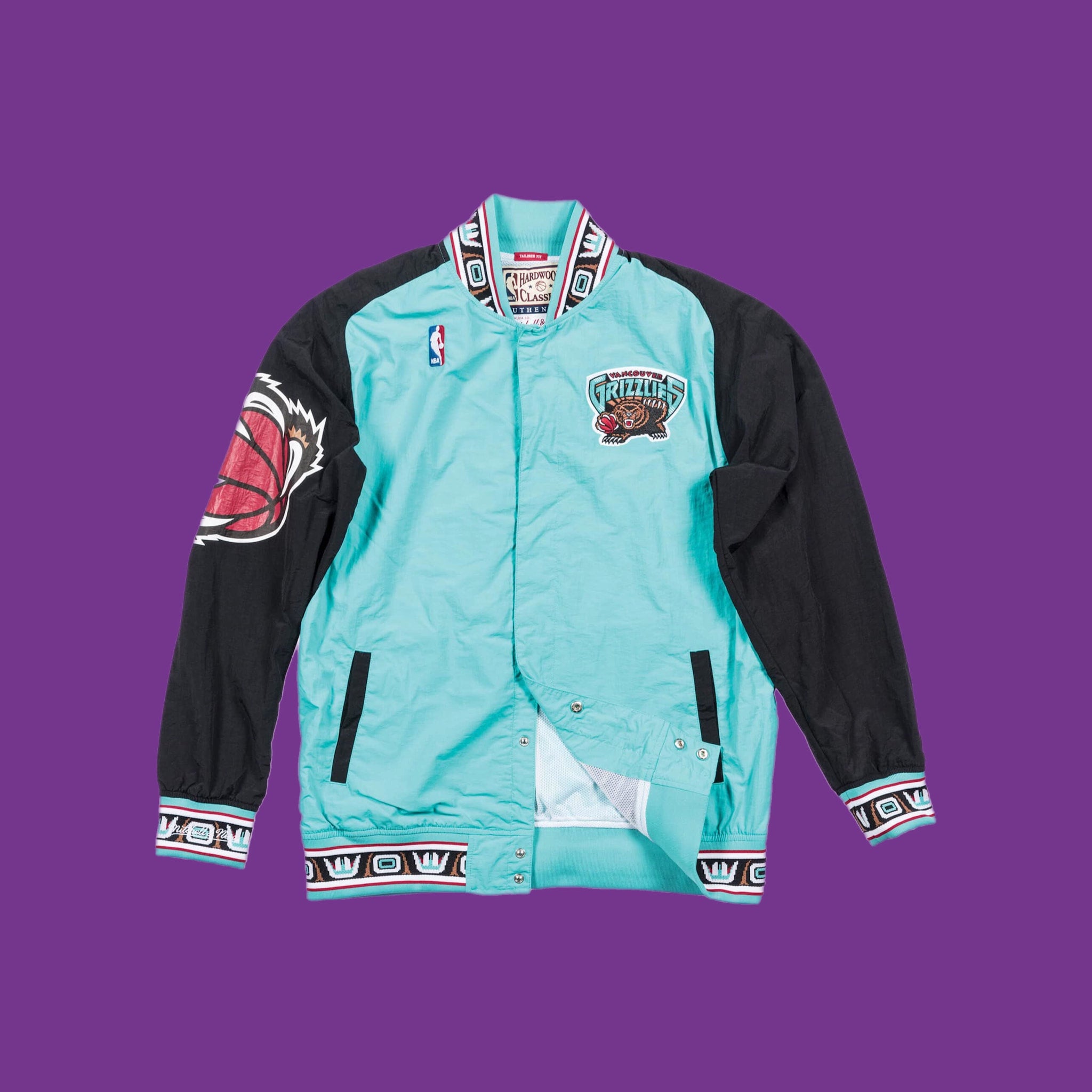 Grizzlies warm up jacket sales