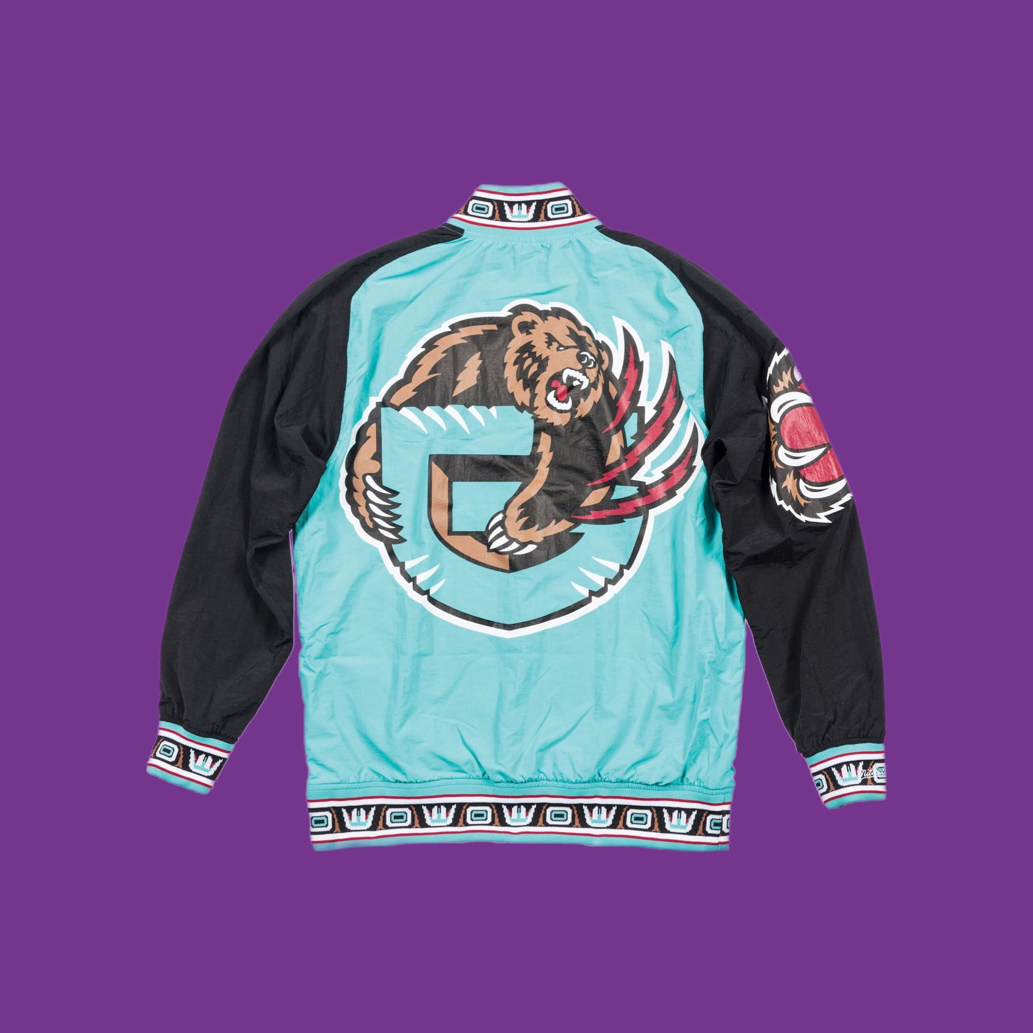 Authentic Warm Up Jacket Vancouver Grizzlies 1995 96 FITTEDS LLC